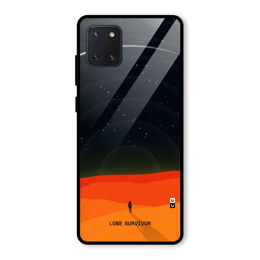 Lone Survivor Glass Back Case for Galaxy Note 10 Lite