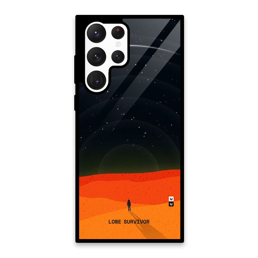 Lone Survivor Glass Back Case for Galaxy S22 Ultra 5G