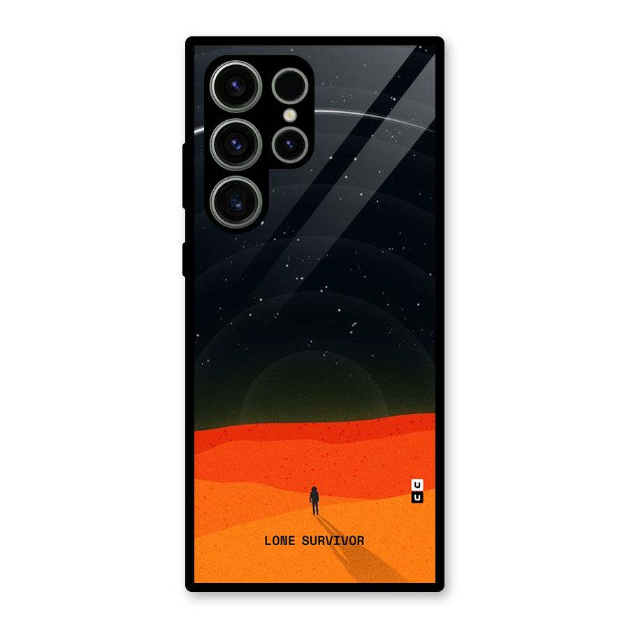 Lone Survivor Glass Back Case for Galaxy S23 Ultra