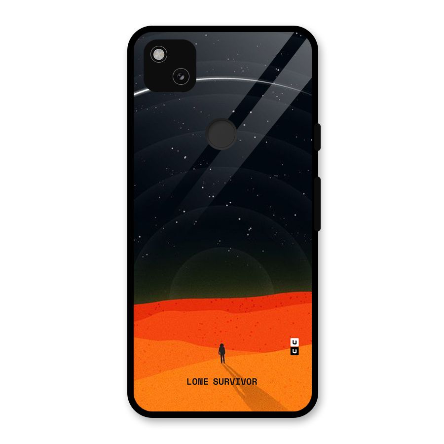 Lone Survivor Glass Back Case for Google Pixel 4a