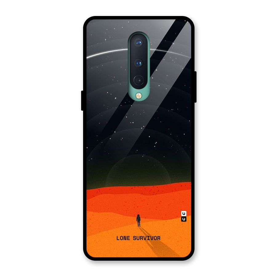 Lone Survivor Glass Back Case for OnePlus 8