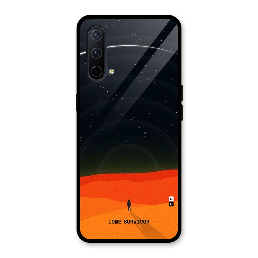 Lone Survivor Glass Back Case for OnePlus Nord CE 5G