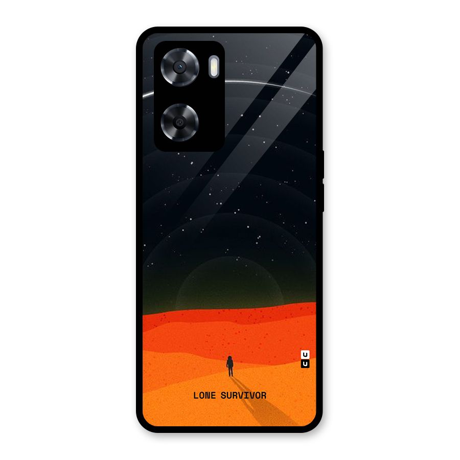Lone Survivor Glass Back Case for Oppo A57 2022
