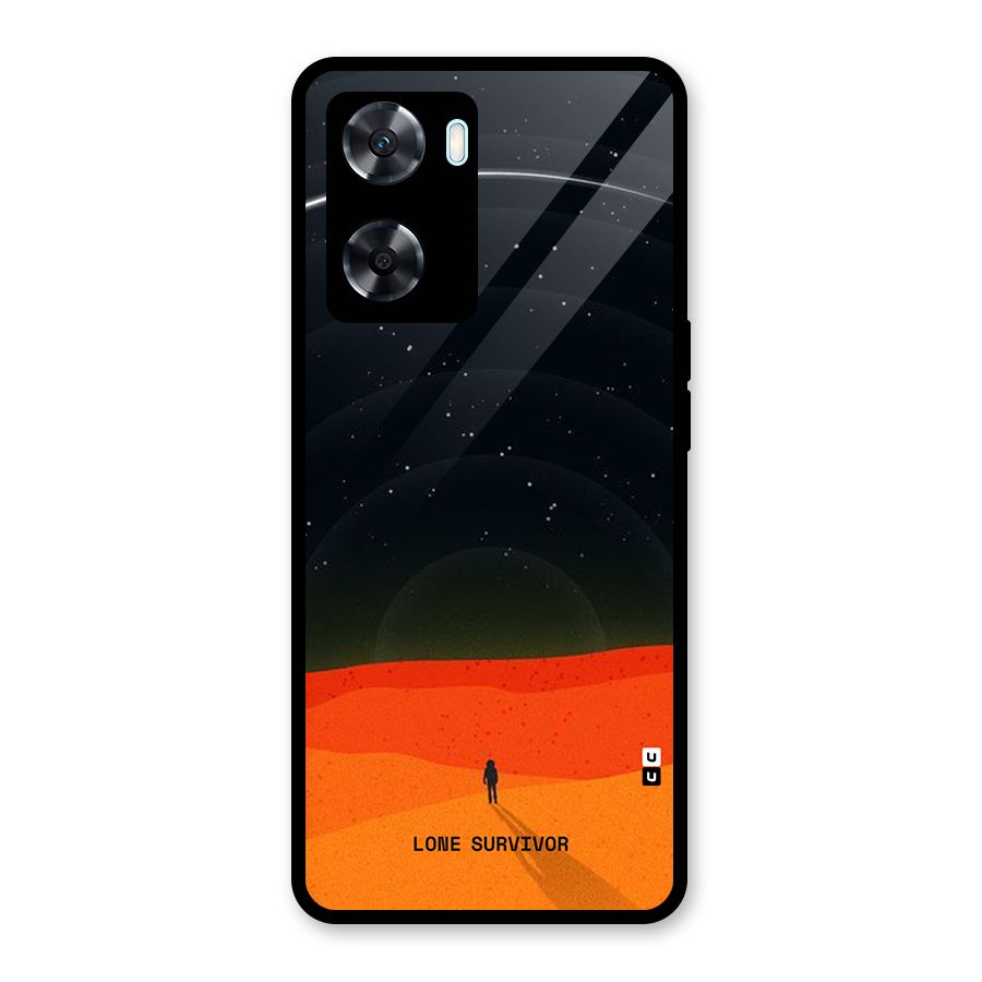 Lone Survivor Glass Back Case for Oppo A77