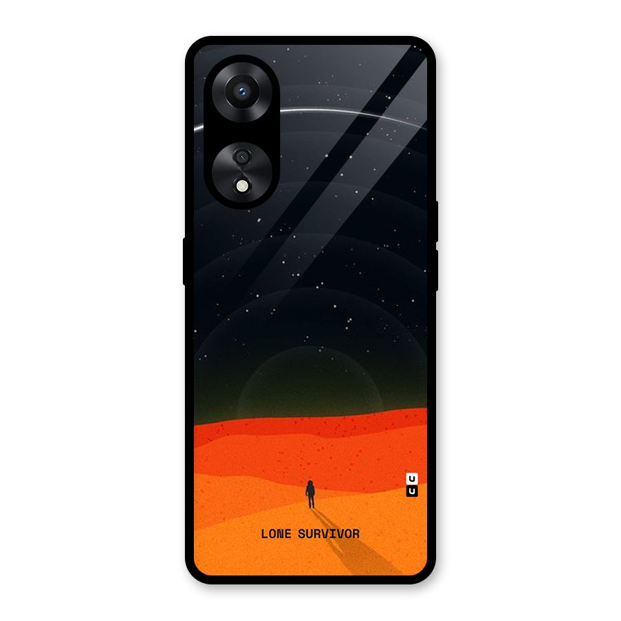 Lone Survivor Glass Back Case for Oppo A78