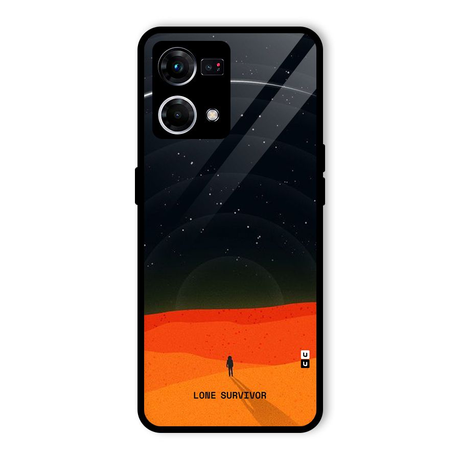Lone Survivor Glass Back Case for Oppo F21 Pro 4G