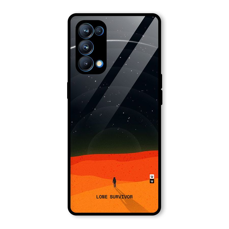 Lone Survivor Glass Back Case for Oppo Reno5 Pro 5G