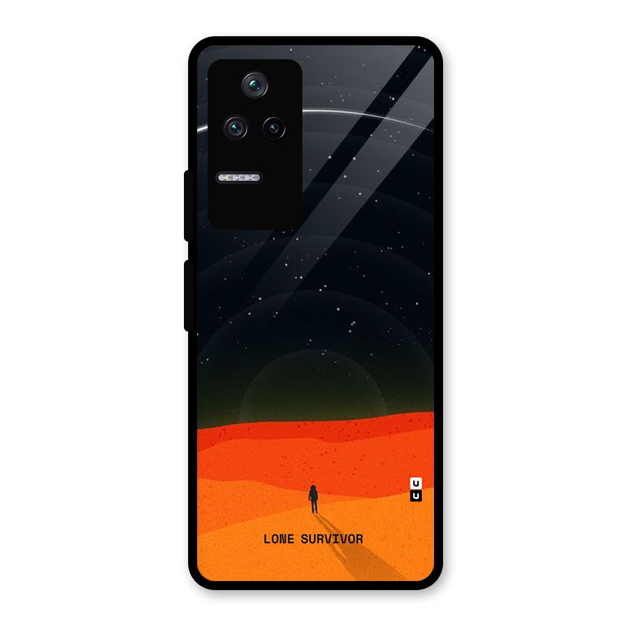 Lone Survivor Glass Back Case for Poco F4 5G