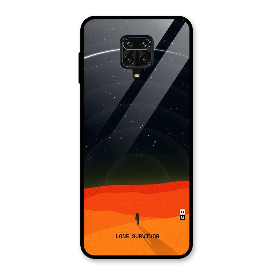 Lone Survivor Glass Back Case for Poco M2 Pro