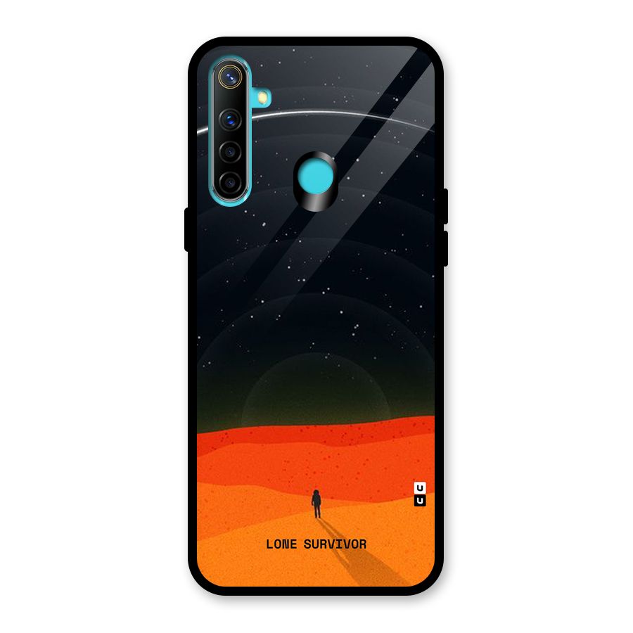 Lone Survivor Glass Back Case for Realme 5i