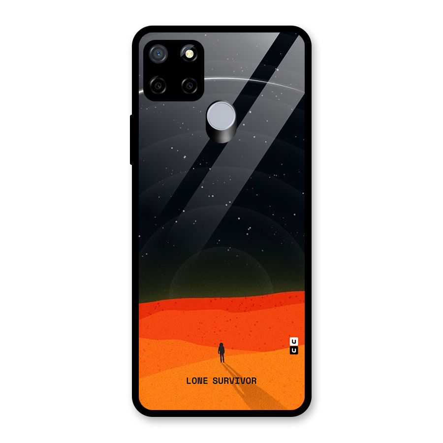 Lone Survivor Glass Back Case for Realme Narzo 20