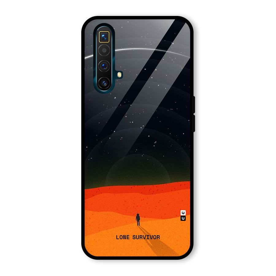 Lone Survivor Glass Back Case for Realme X3 SuperZoom