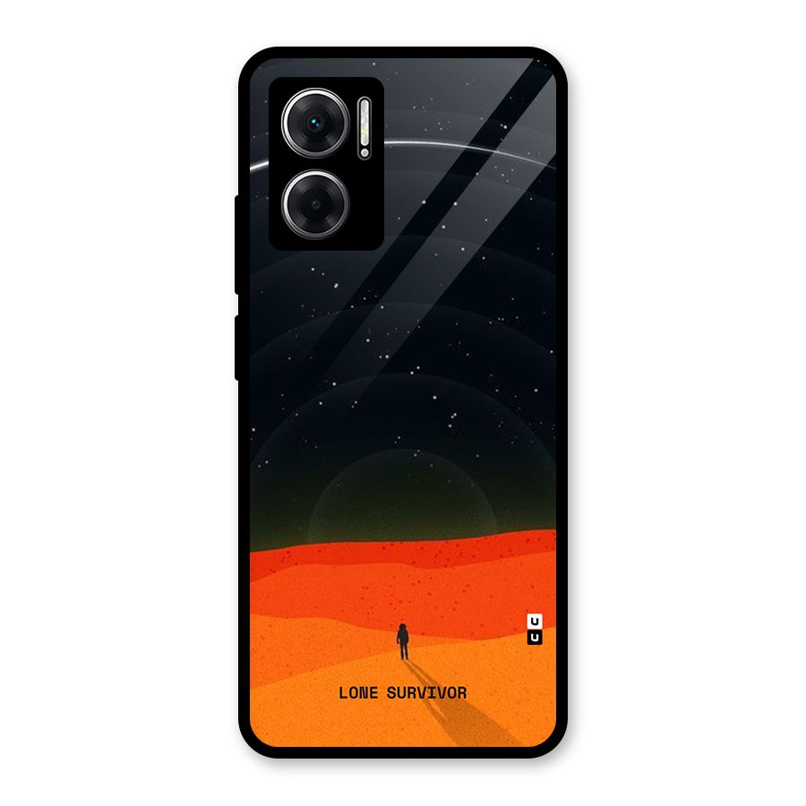 Lone Survivor Glass Back Case for Redmi 11 Prime 5G