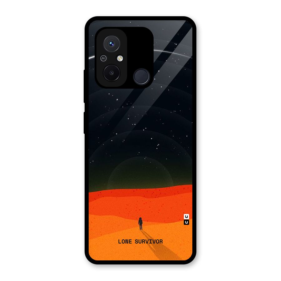Lone Survivor Glass Back Case for Redmi 12C
