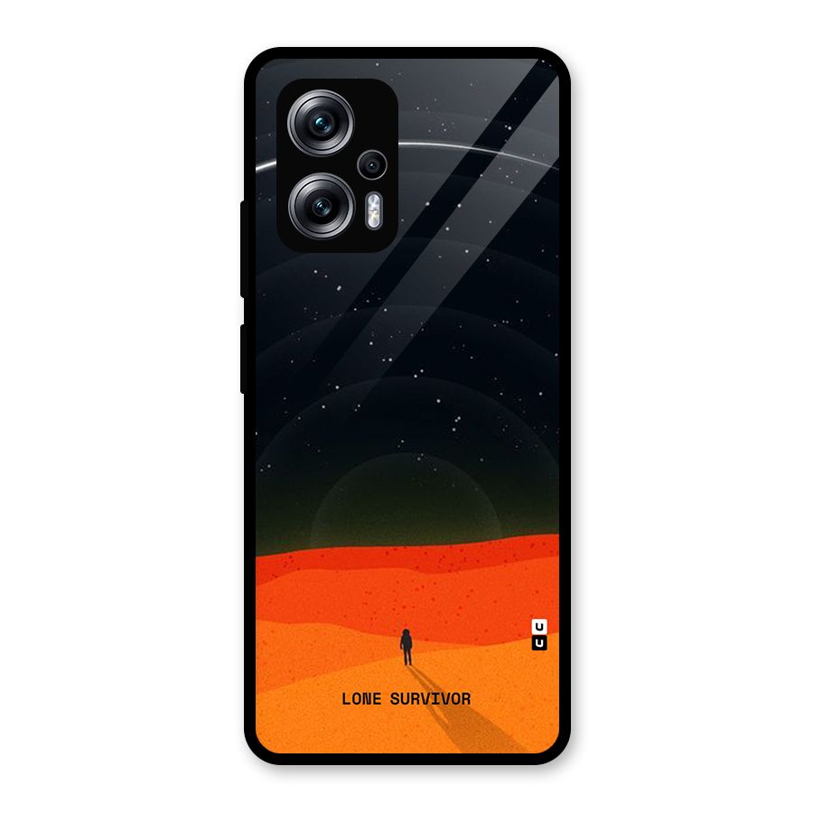 Lone Survivor Glass Back Case for Redmi K50i