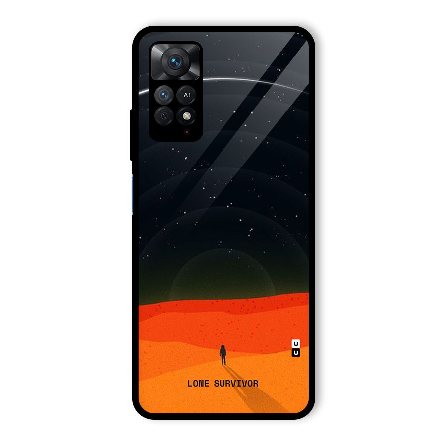 Lone Survivor Glass Back Case for Redmi Note 11 Pro