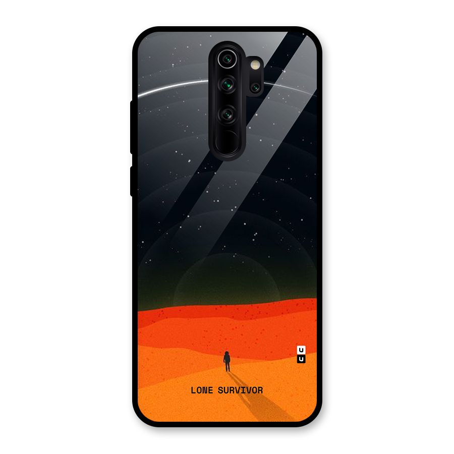 Lone Survivor Glass Back Case for Redmi Note 8 Pro