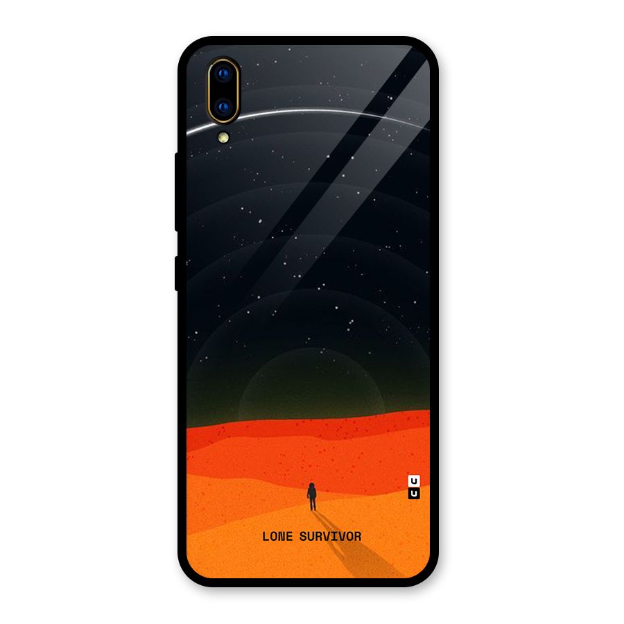 Lone Survivor Glass Back Case for Vivo V11 Pro