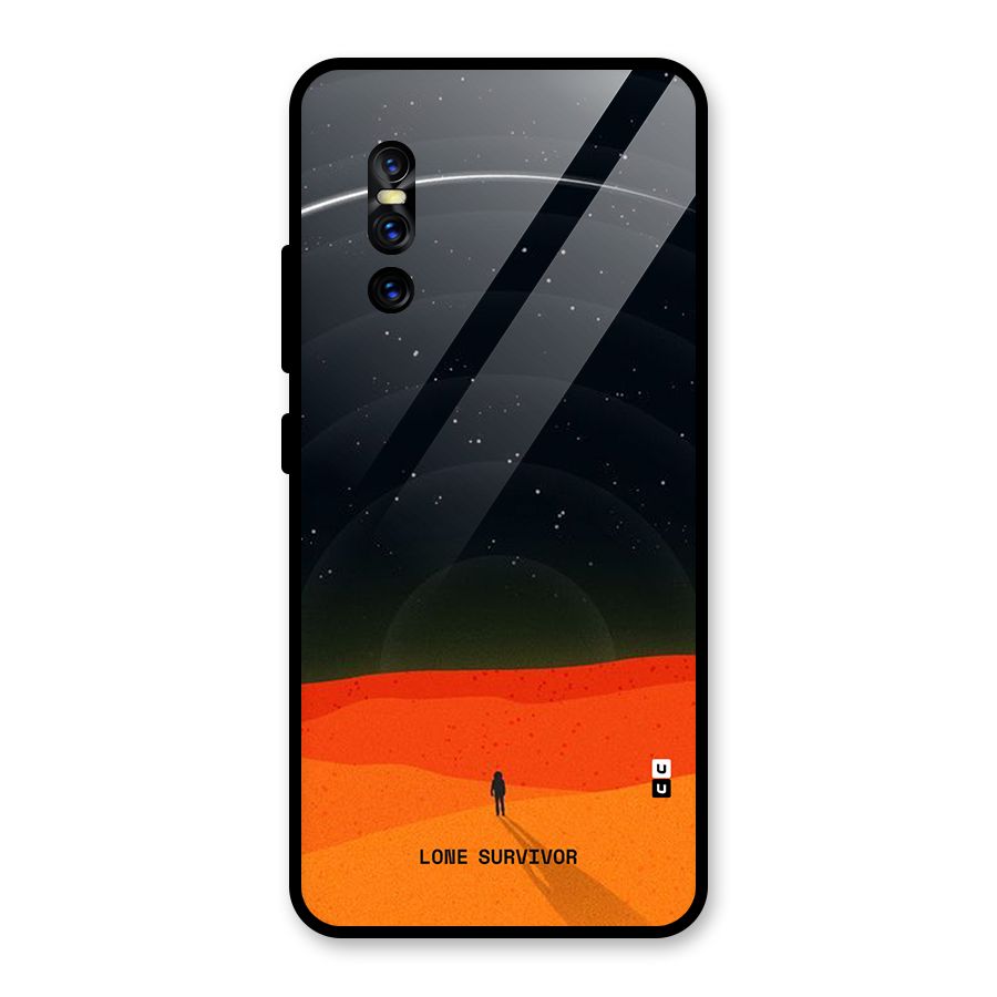 Lone Survivor Glass Back Case for Vivo V15 Pro