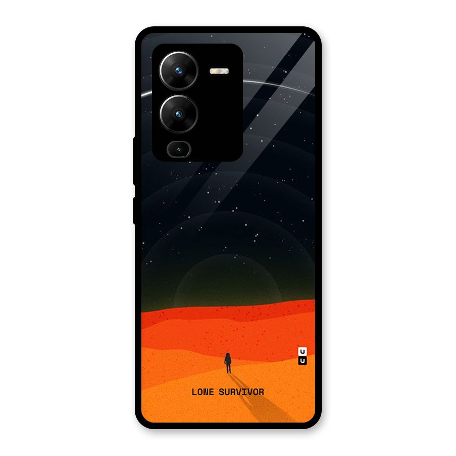 Lone Survivor Glass Back Case for Vivo V25 Pro