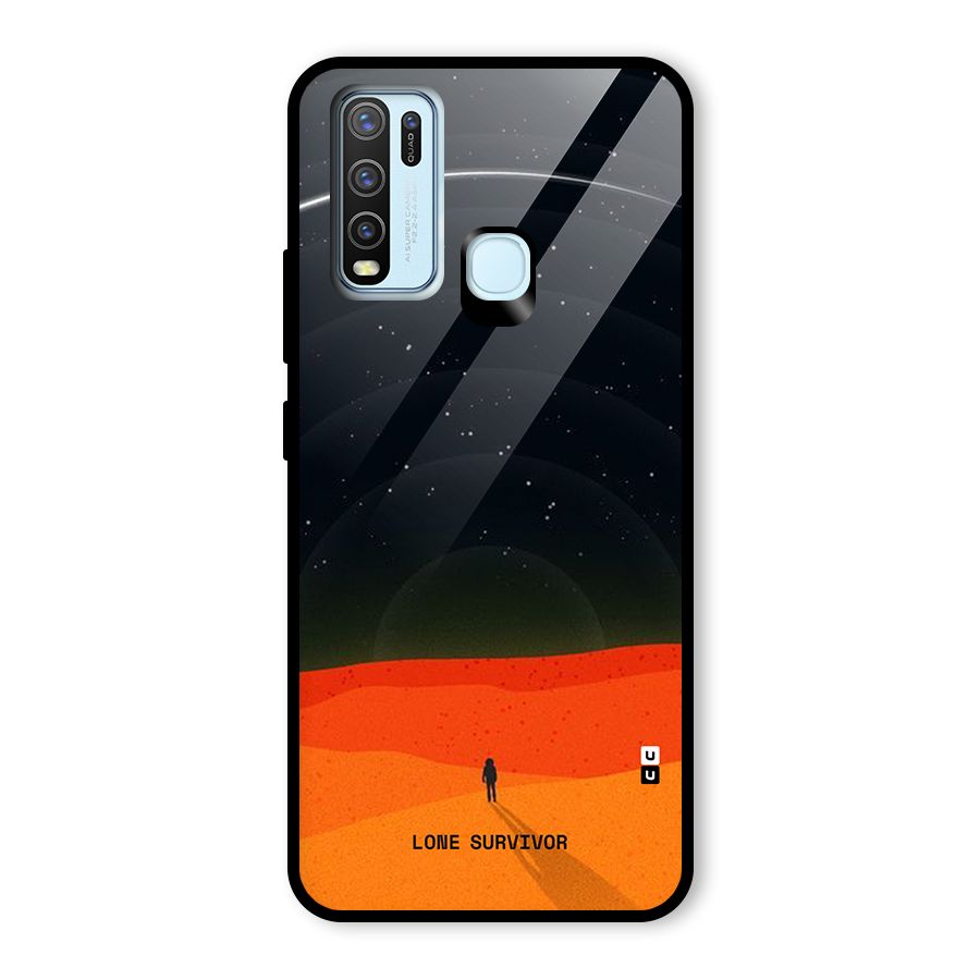 Lone Survivor Glass Back Case for Vivo Y30