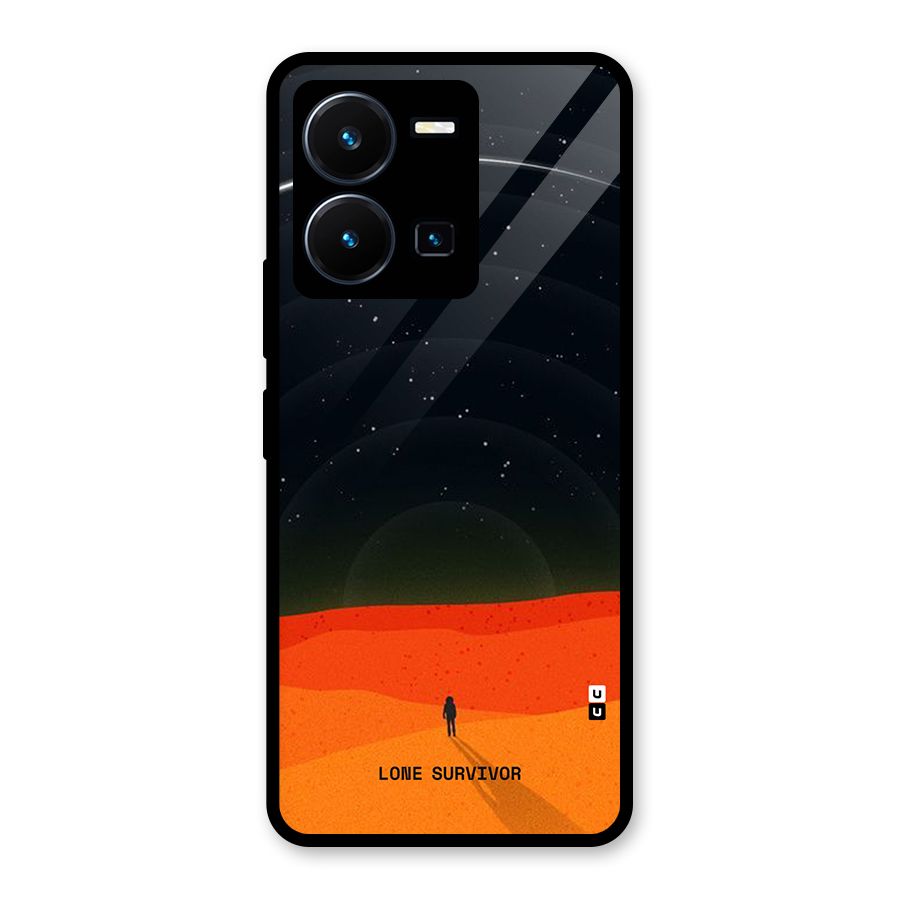 Lone Survivor Glass Back Case for Vivo Y35