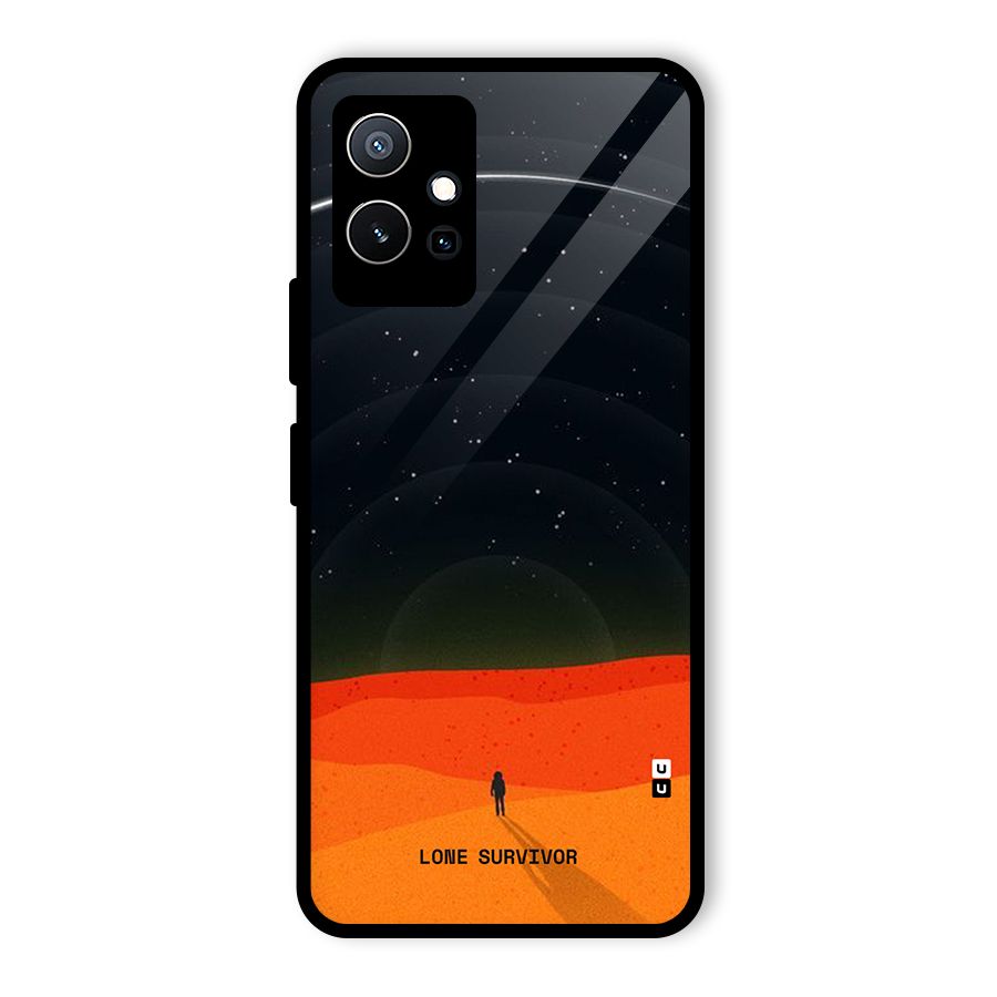Lone Survivor Glass Back Case for Vivo Y75 5G
