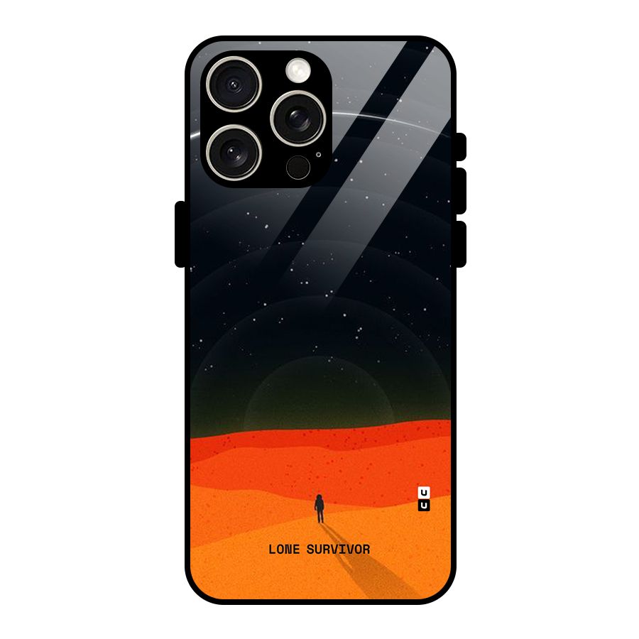 Lone Survivor Glass Back Case for iPhone 15 Pro Max