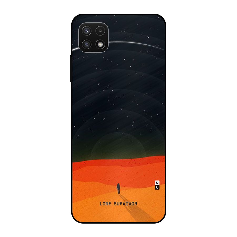 Lone Survivor Metal Back Case for Galaxy A22 5G