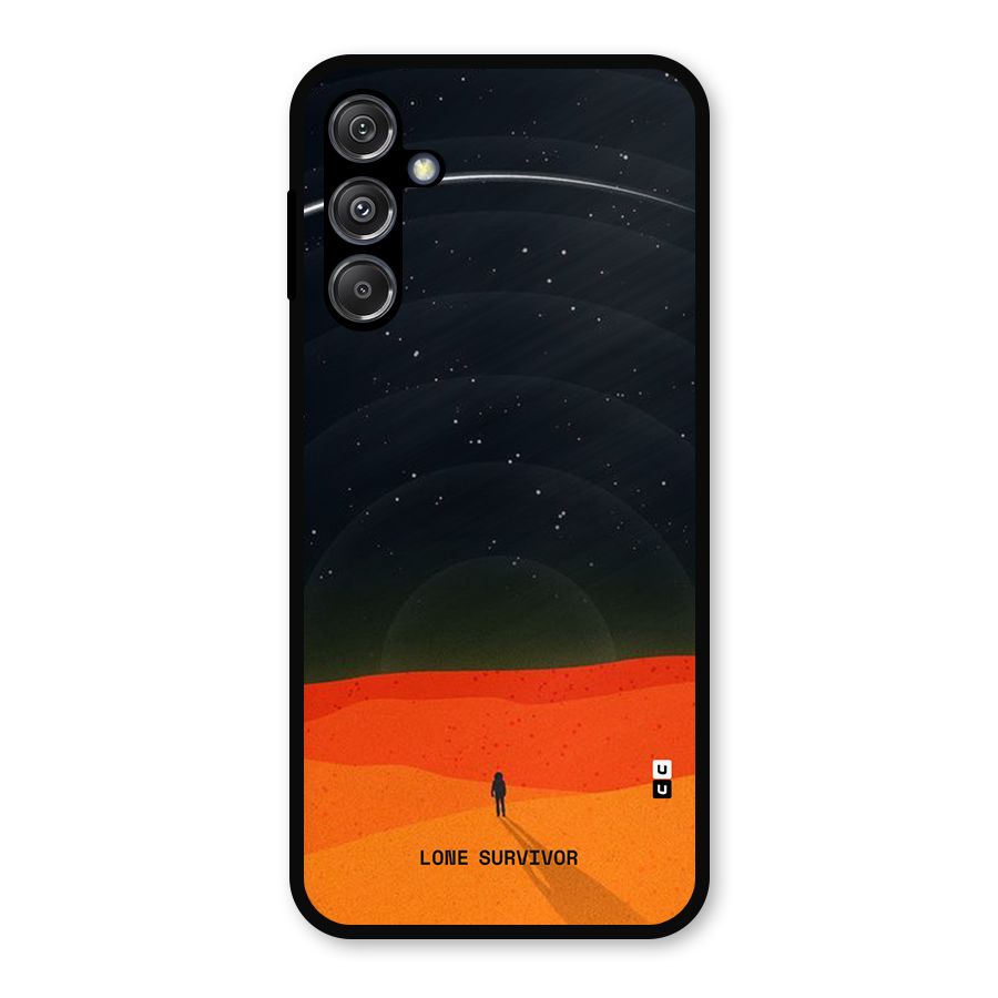 Lone Survivor Metal Back Case for Galaxy M34 5G