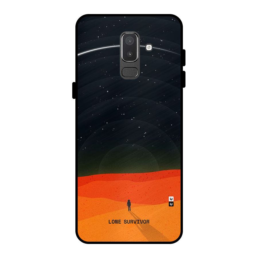 Lone Survivor Metal Back Case for Galaxy On8 (2018)