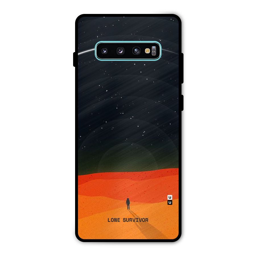 Lone Survivor Metal Back Case for Galaxy S10 Plus
