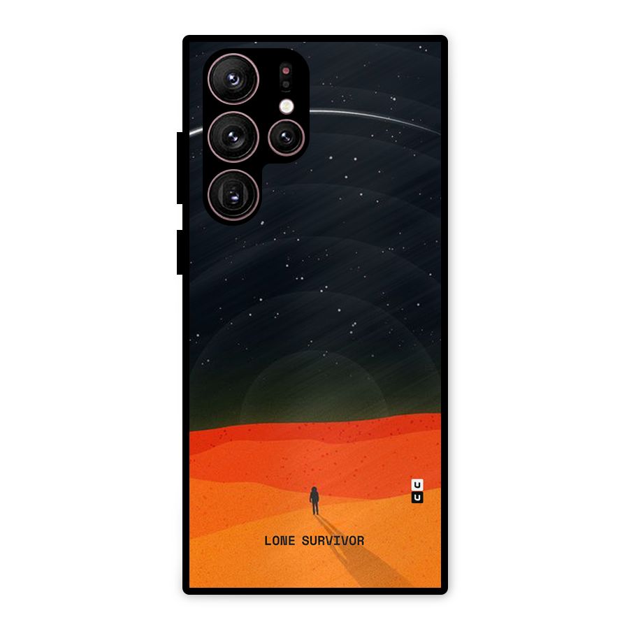 Lone Survivor Metal Back Case for Galaxy S22 Ultra 5G