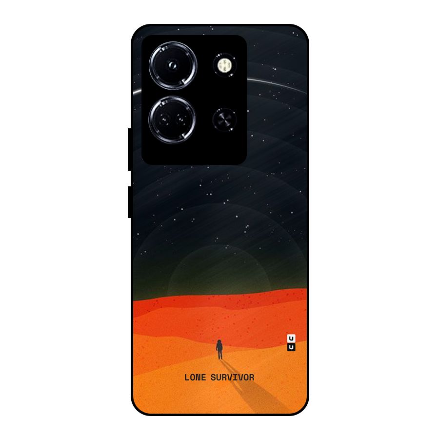 Lone Survivor Metal Back Case for Infinix Note 30 5G