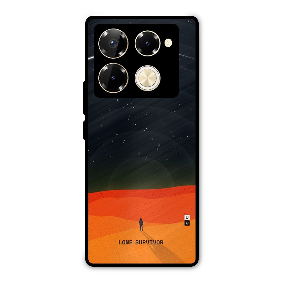 Lone Survivor Metal Back Case for Infinix Note 40 Pro