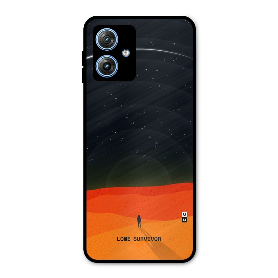 Lone Survivor Metal Back Case for Moto G54