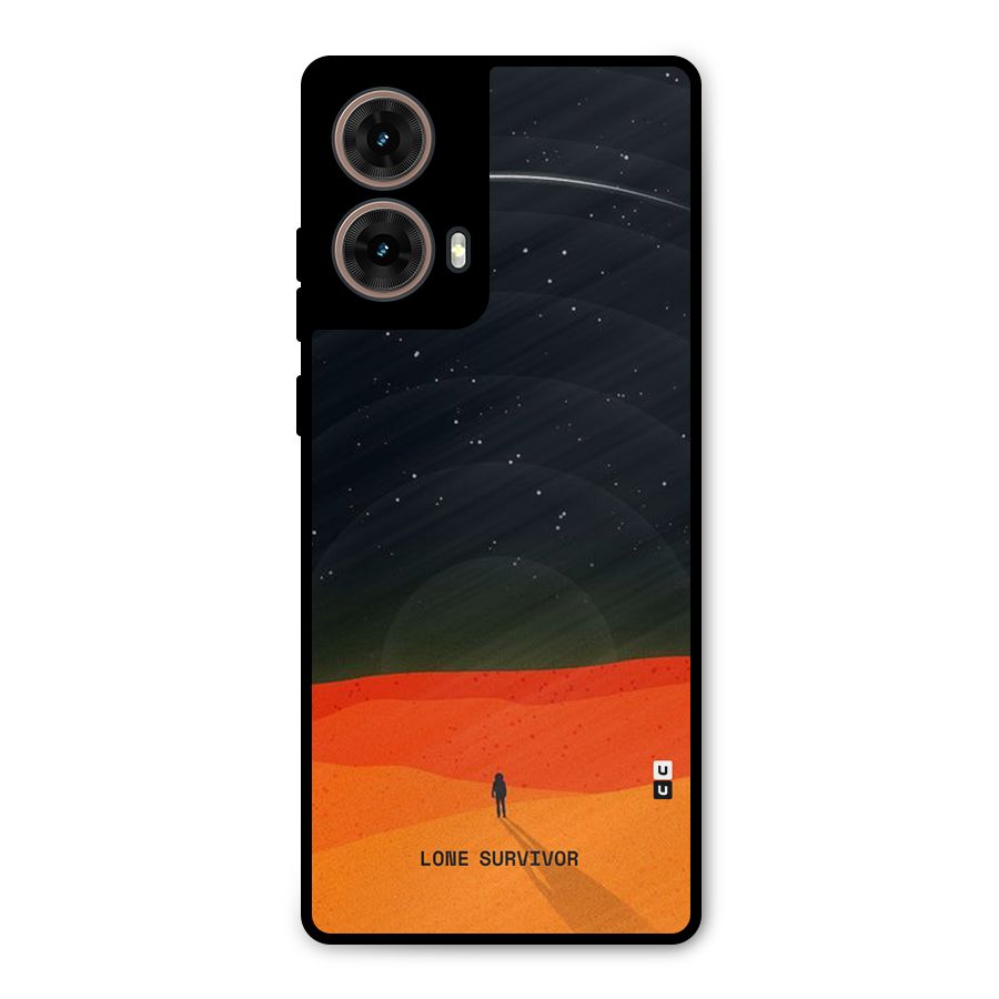 Lone Survivor Metal Back Case for Moto G85
