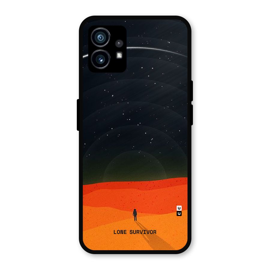 Lone Survivor Metal Back Case for Nothing Phone 1