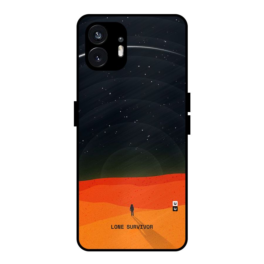 Lone Survivor Metal Back Case for Nothing Phone 2