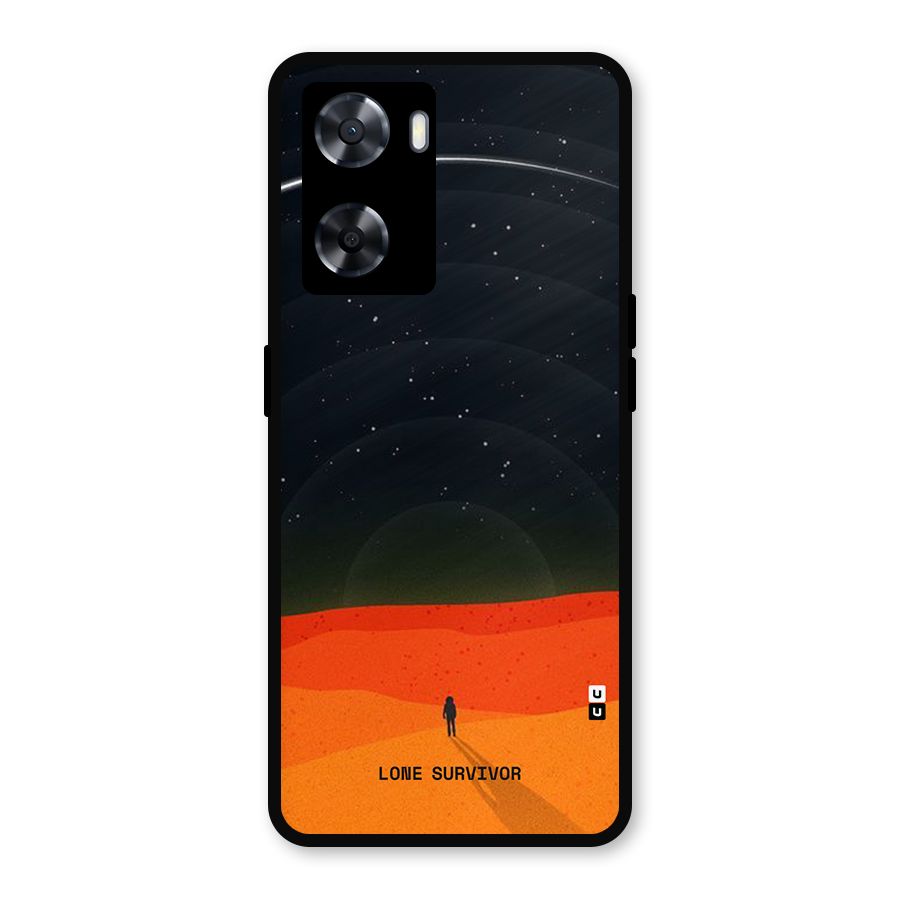 Lone Survivor Metal Back Case for Oppo A57 2022