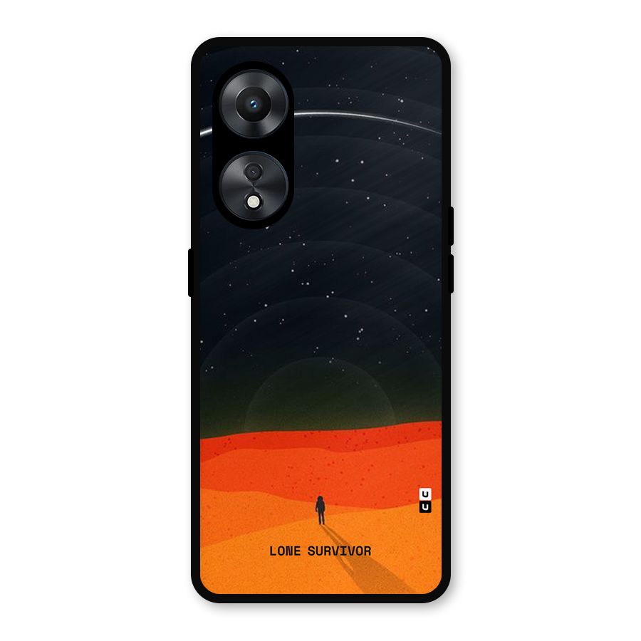 Lone Survivor Metal Back Case for Oppo A78