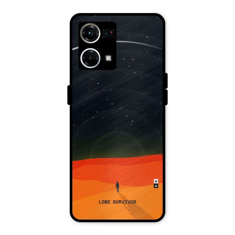Lone Survivor Metal Back Case for Oppo F21 Pro 4G