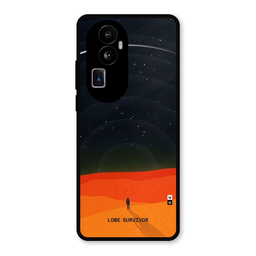 Lone Survivor Metal Back Case for Oppo Reno10 Pro Plus
