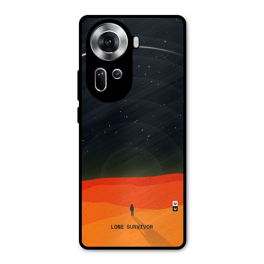 Lone Survivor Metal Back Case for Oppo Reno11 5G