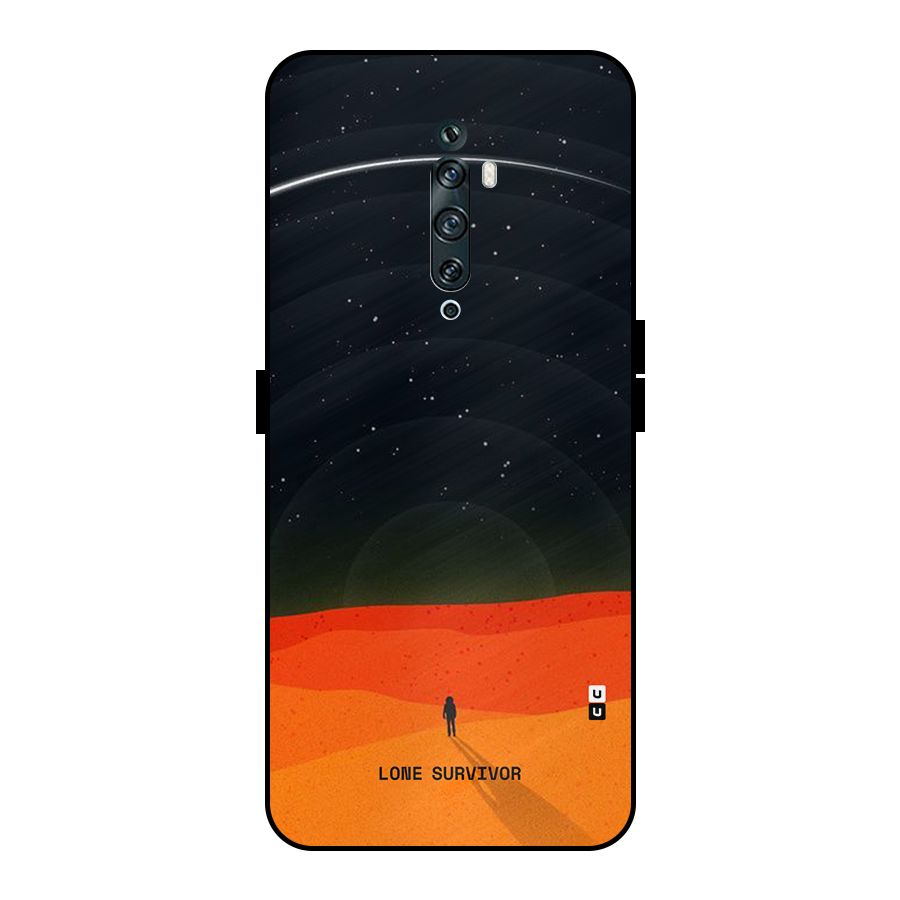 Lone Survivor Metal Back Case for Oppo Reno2 Z