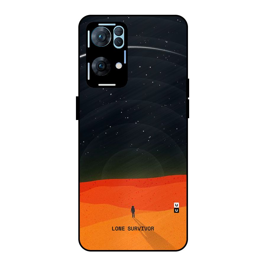 Lone Survivor Metal Back Case for Oppo Reno7 Pro 5G