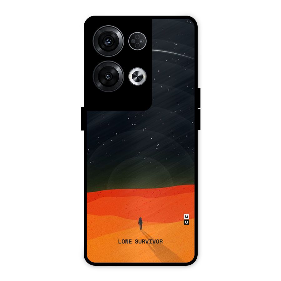 Lone Survivor Metal Back Case for Oppo Reno8 Pro 5G