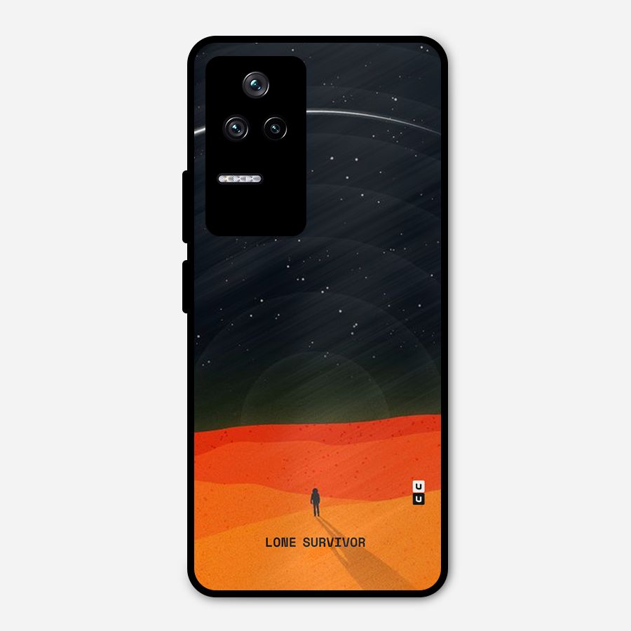 Lone Survivor Metal Back Case for Poco F4 5G