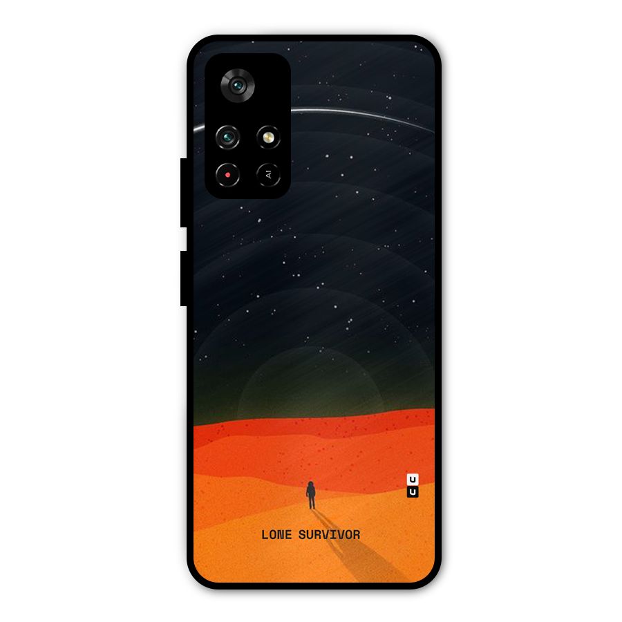 Lone Survivor Metal Back Case for Poco M4 Pro 5G