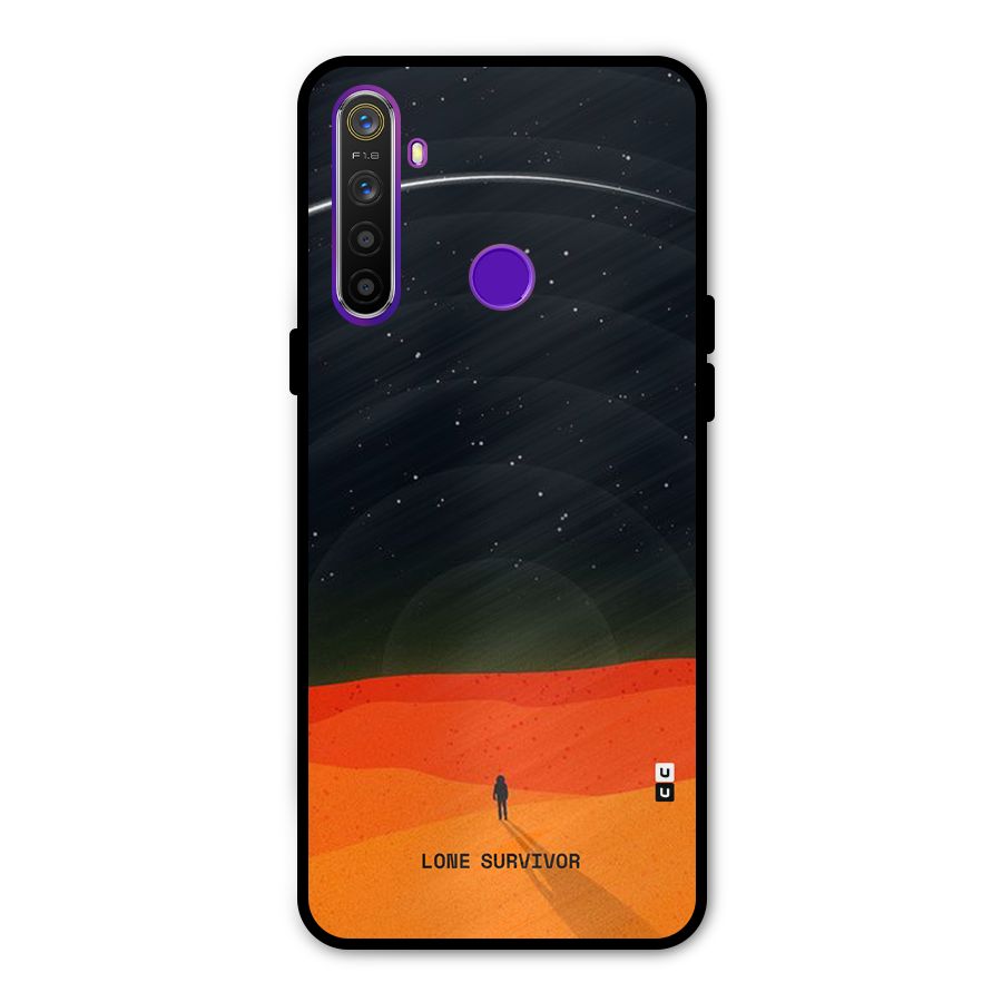 Lone Survivor Metal Back Case for Realme 5i